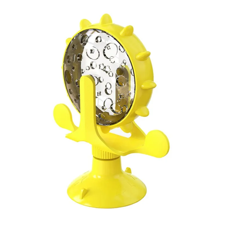 

360 Rotate Spinning Windmill Teasing Cat Funny Toys Pet Kitty Self-Healing Relieving Boredom Food Leakage Toys