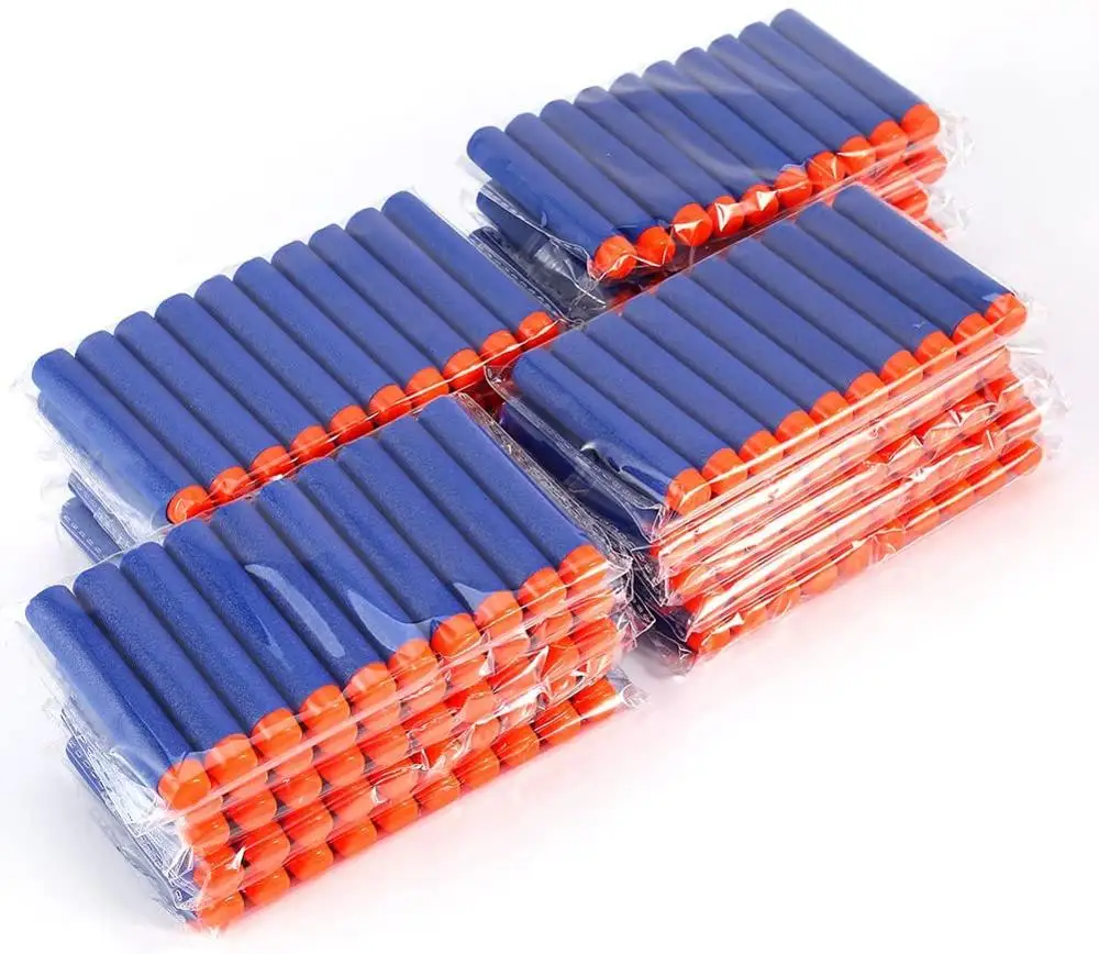 

1000pcs Darts For Nerf N-strike Elite Series Soft Hollow Hole Head 7.2cm Refill Bullets Toy Gun Bullet for Nerf Series Blasters