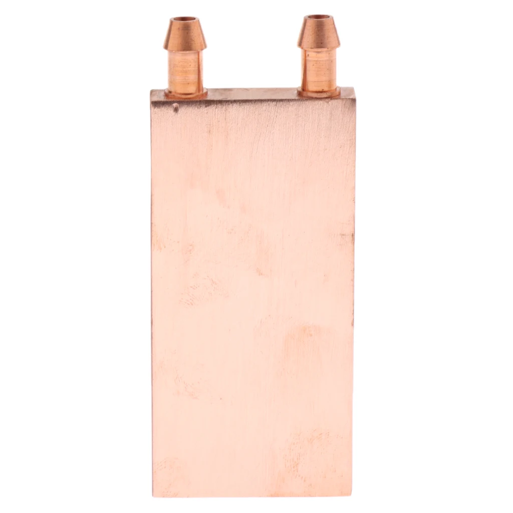 1 шт. медный блок водяного охлаждения для графического радиатора ЦП радиатор 40*80