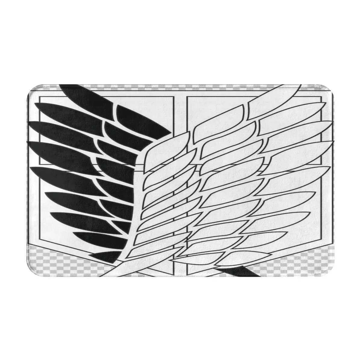 Обувь для косплея по аниме атака на Титанов коврик ванной ковер дверной 50x80cm