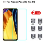 Закаленное стекло для Xiaomi Poko Poco M3 Pro 5G, Защитное стекло для экрана Cristal Templado Poco M3 Pro 5G, 2 шт.