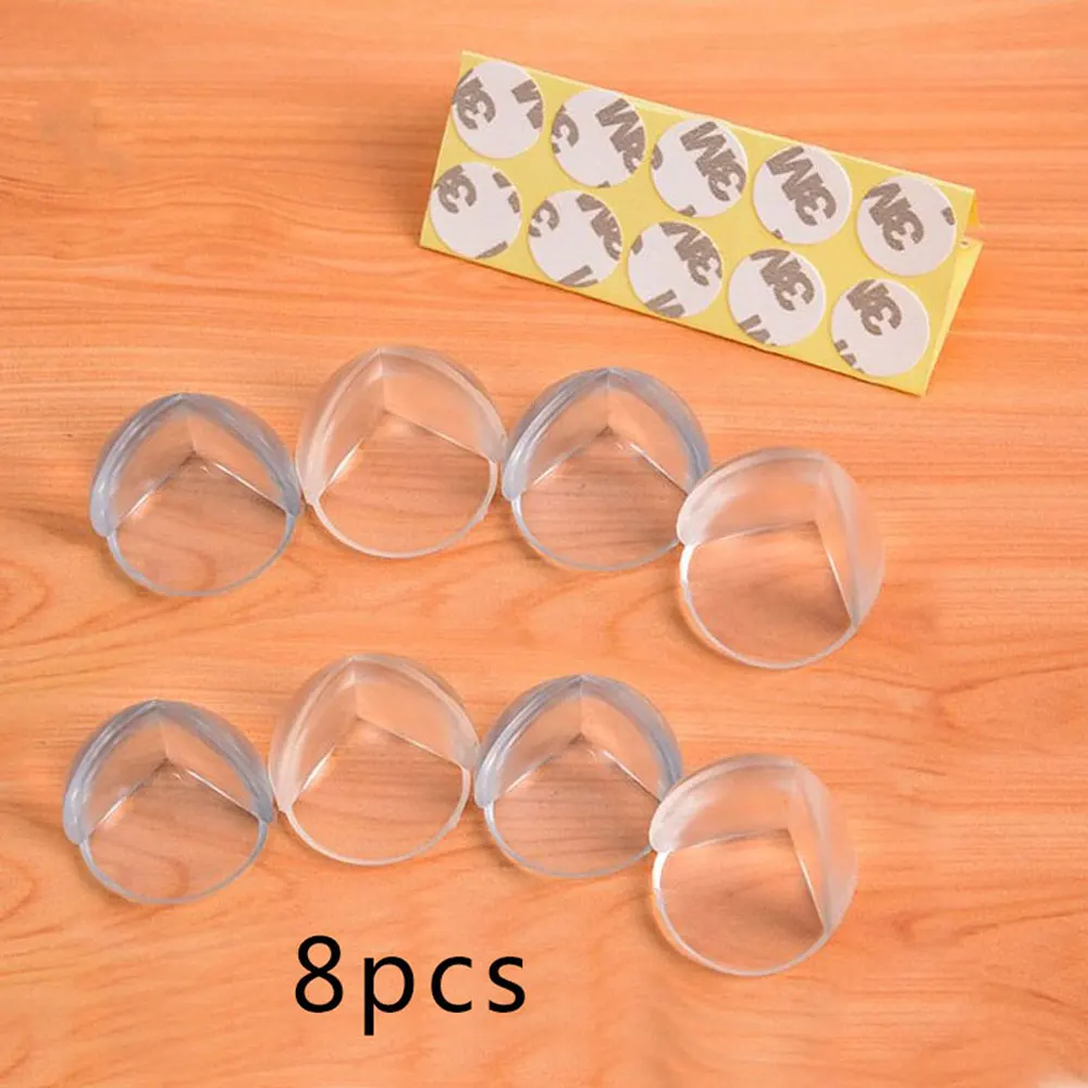 8pcs 8 шт. защита для детей, угловая защита для детей, Силиконовый протектор для безопасности детей, Защита краев и углов - Цвет: 8pcs
