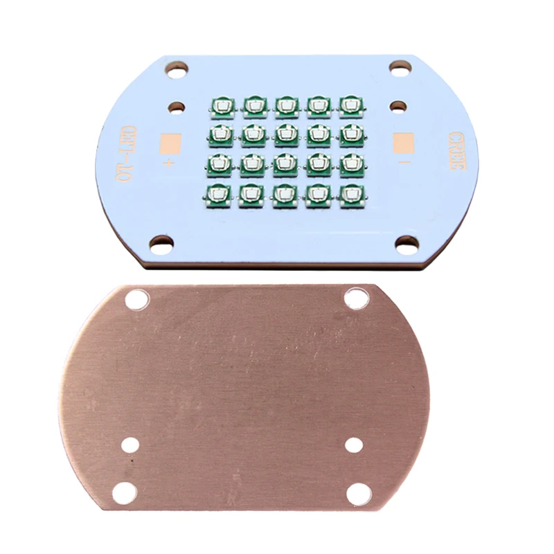 Ультрафиолетовые светодиодные чипы высокой мощности 3535 50 Вт нм полностью медный