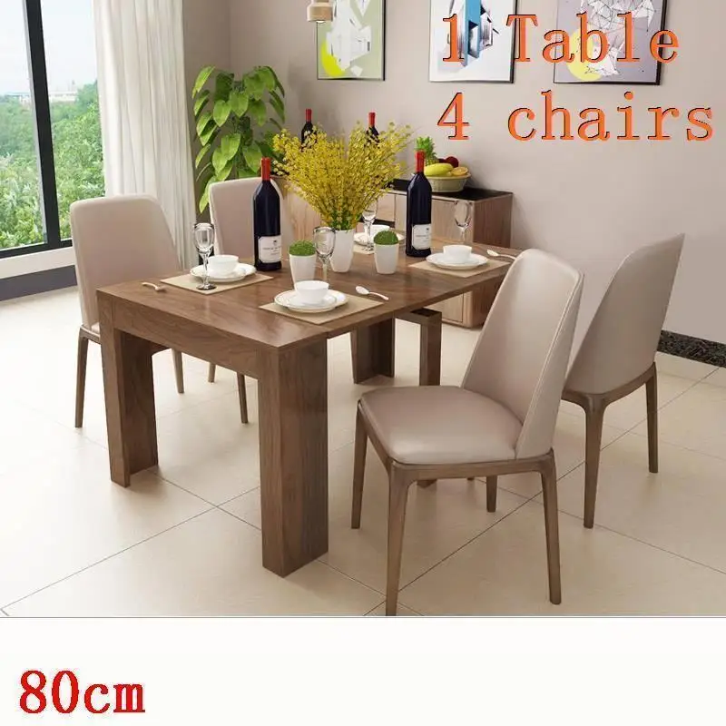 Mueble Comedor A Langer Redonda Tavolo Da Pranzo Eet Tafel Piknik Masa Sandalye деревянный обеденный стол