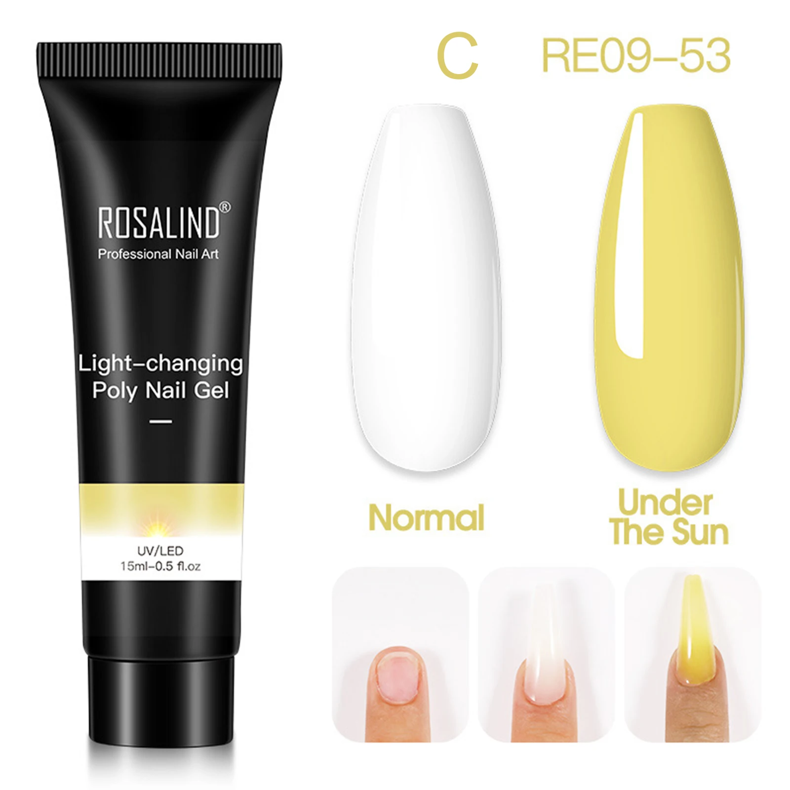 

Light-changing Extension Nail Gel UV Gel Varnish Nail Art Extension Gel Lacquer CIN6 899