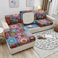 mandala sofa seat cushion cover for living room sectional corner sofa seat cover elastic furniture protector removable slipcover