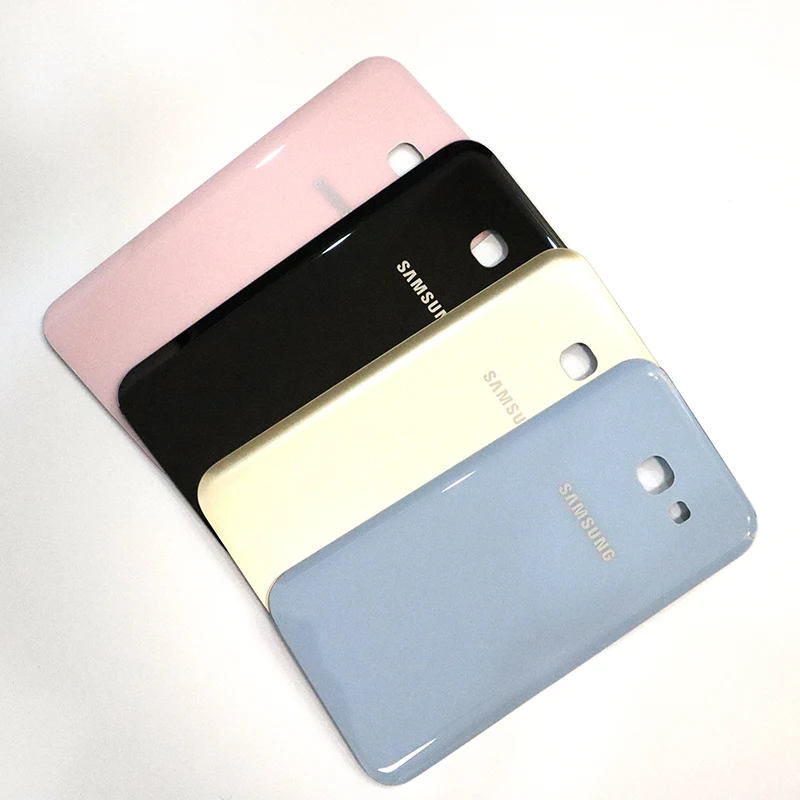 Samsung A5 A520 A520F Задняя крышка батареи чехол 3D стекло задняя крышка Корпус Замена для samsung Galaxy A5 чехол