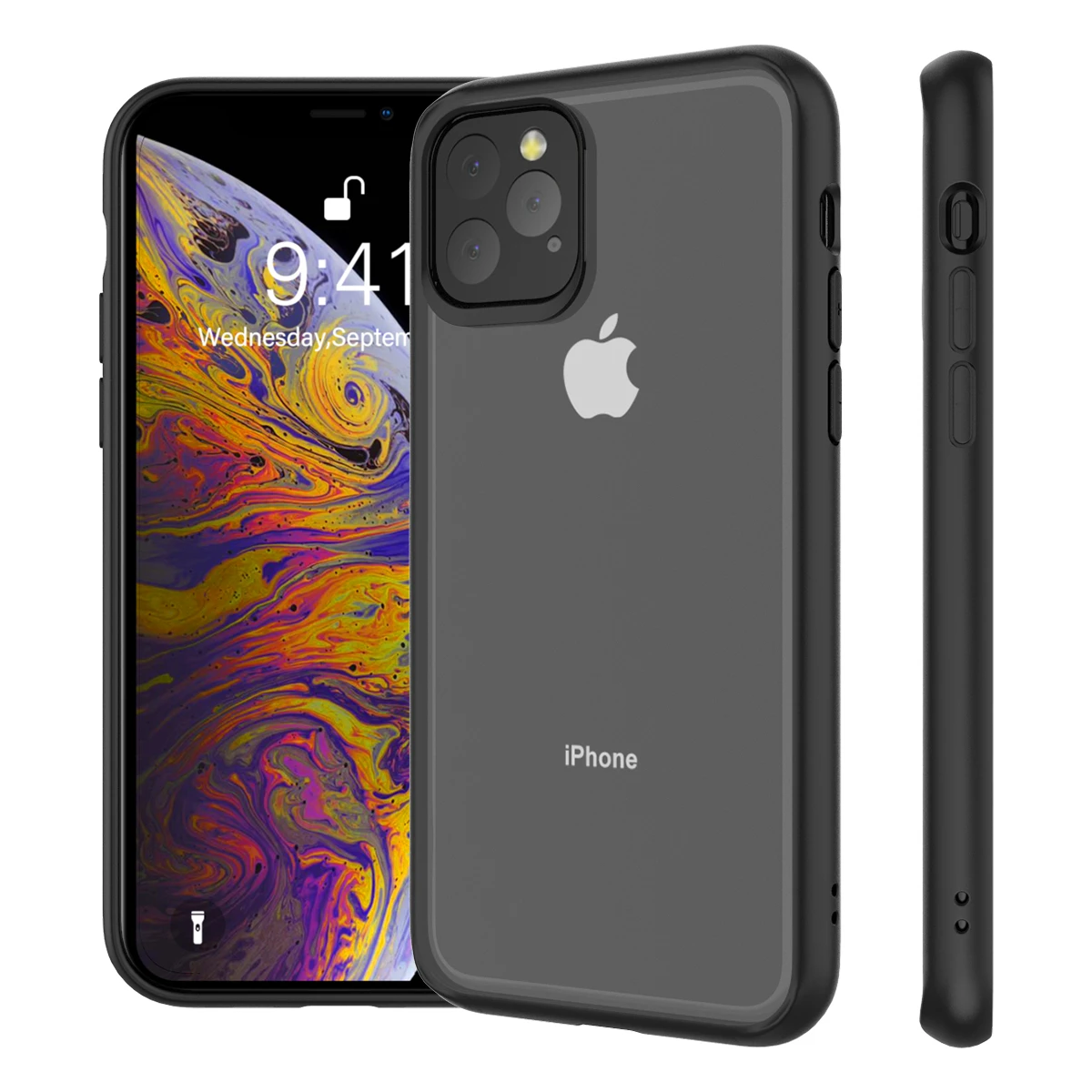For iPhone 11 Pro Max X XS MAX XR Case Clear Hybrid TPU+PC Transparent Shockproof Cover for 7 8 Plus | Мобильные телефоны и