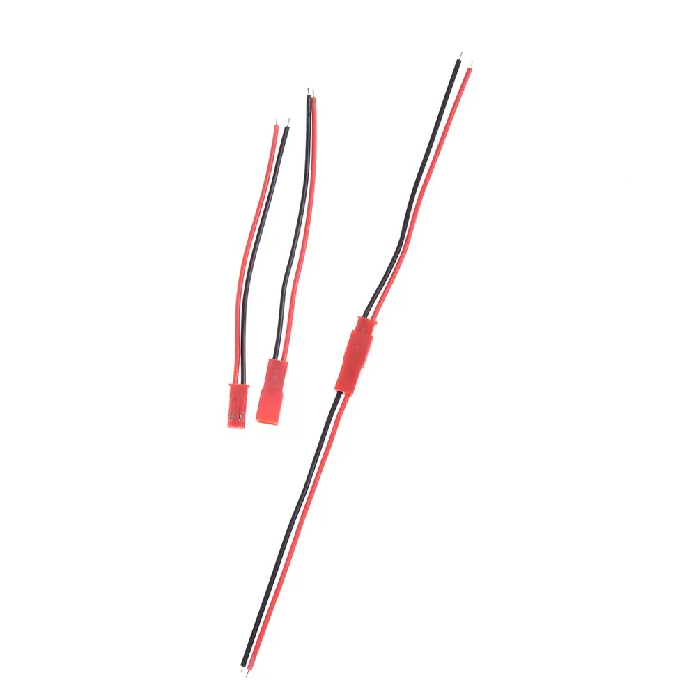 

10 Pairs 100mm 2 Pin JST Pitch 2.54mm Male And Female Wire Connector Plug Cable For DIY RC Battry Model