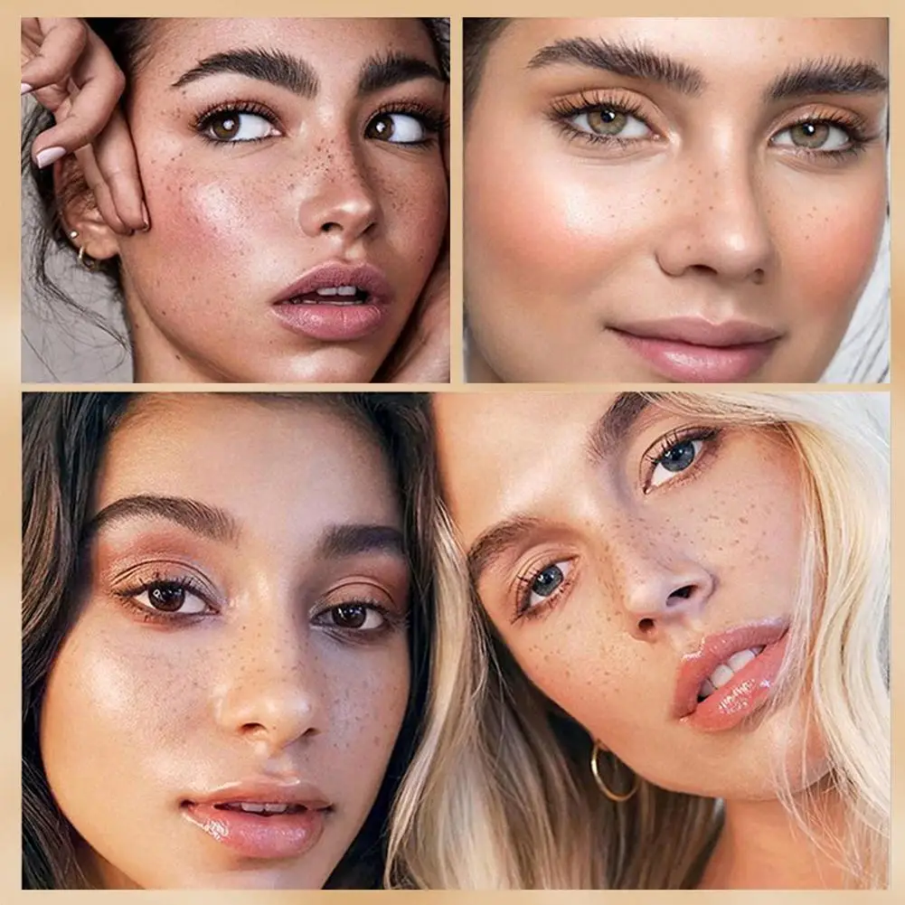 

Naturally not easy to fade freckle pen, easy to color, fine depiction of long-lasting makeup, artificial freckles pen