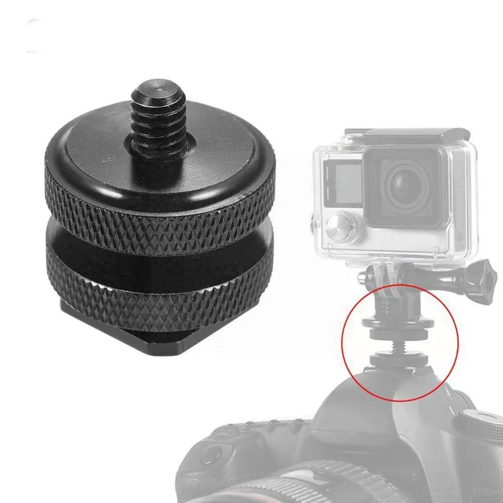 

Drop Shipping 1/4 "3/8 Tripod Screw For Hot Shoe Mount Slr Hotshoe Screw Accessory Studio For Dslr At Adapter P2f3