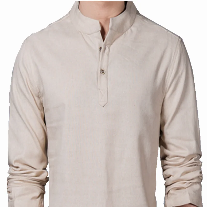 

New Men's Ethnic Style Long Sleeve Shirt Blusas Blouse Camisa Bluzki Bluzka Vestidos Casuales Chemise Longue Plus Size Clothes