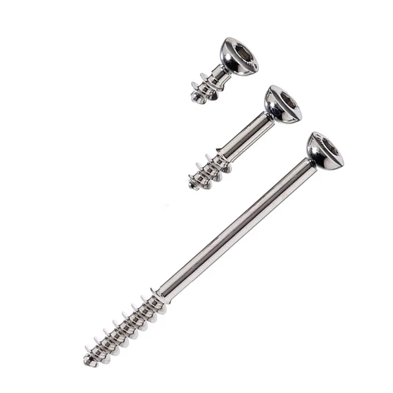 

2.2/3.0mm Pet Hexagon Cancellous Bone Half Thread Screw Small Animal Orthopedic Equipment Accessories
