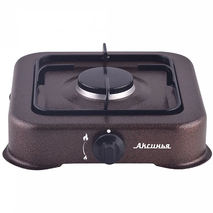 Газовая плита АКСИНЬЯ одноконфорочная цвет коричневый КС 105|Плиты| |