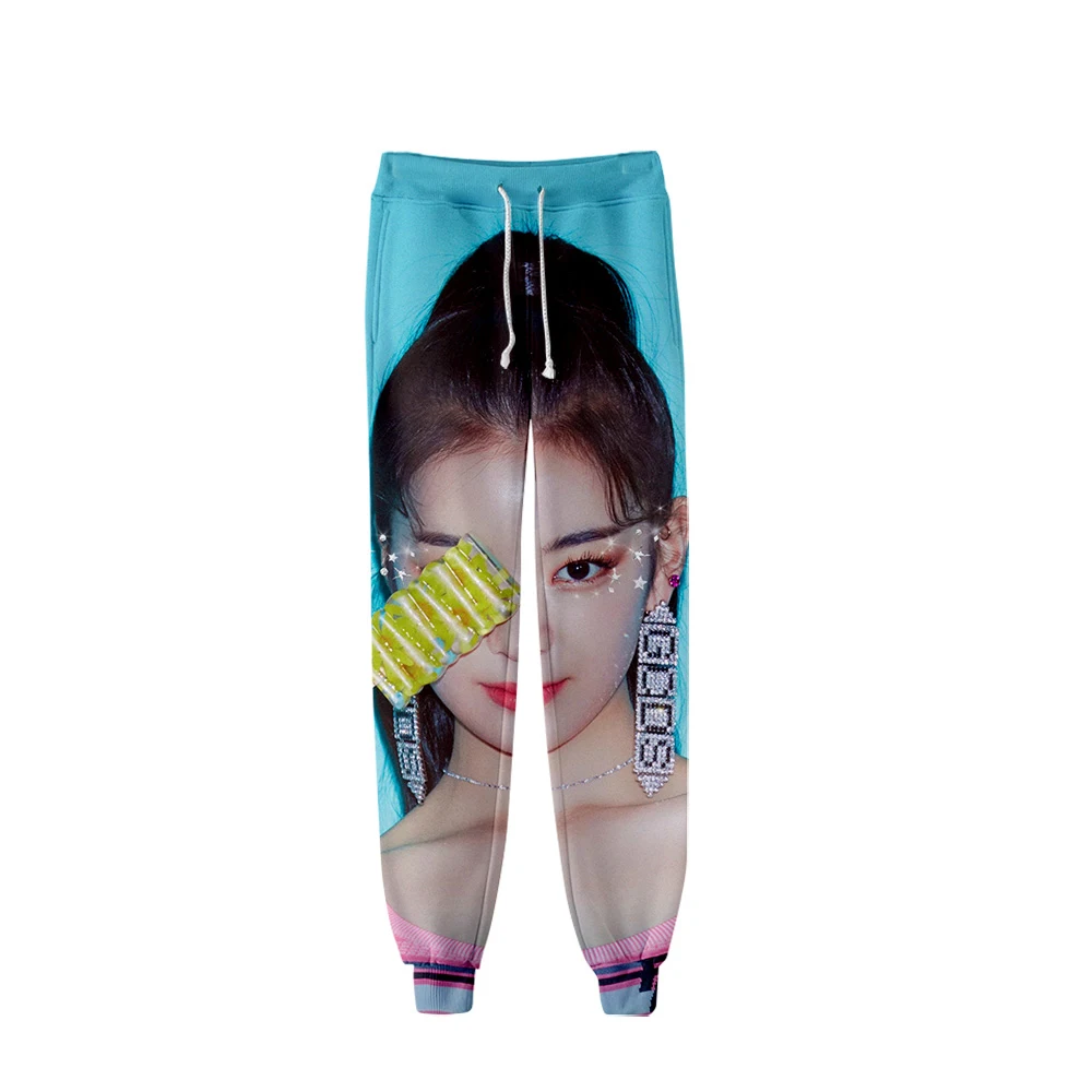 

Autumn fashion ladies sweatpants Sunshine hip hop Harajuku combination ITZY 3D print pants women's casual 3D pants pants xxs-4xl