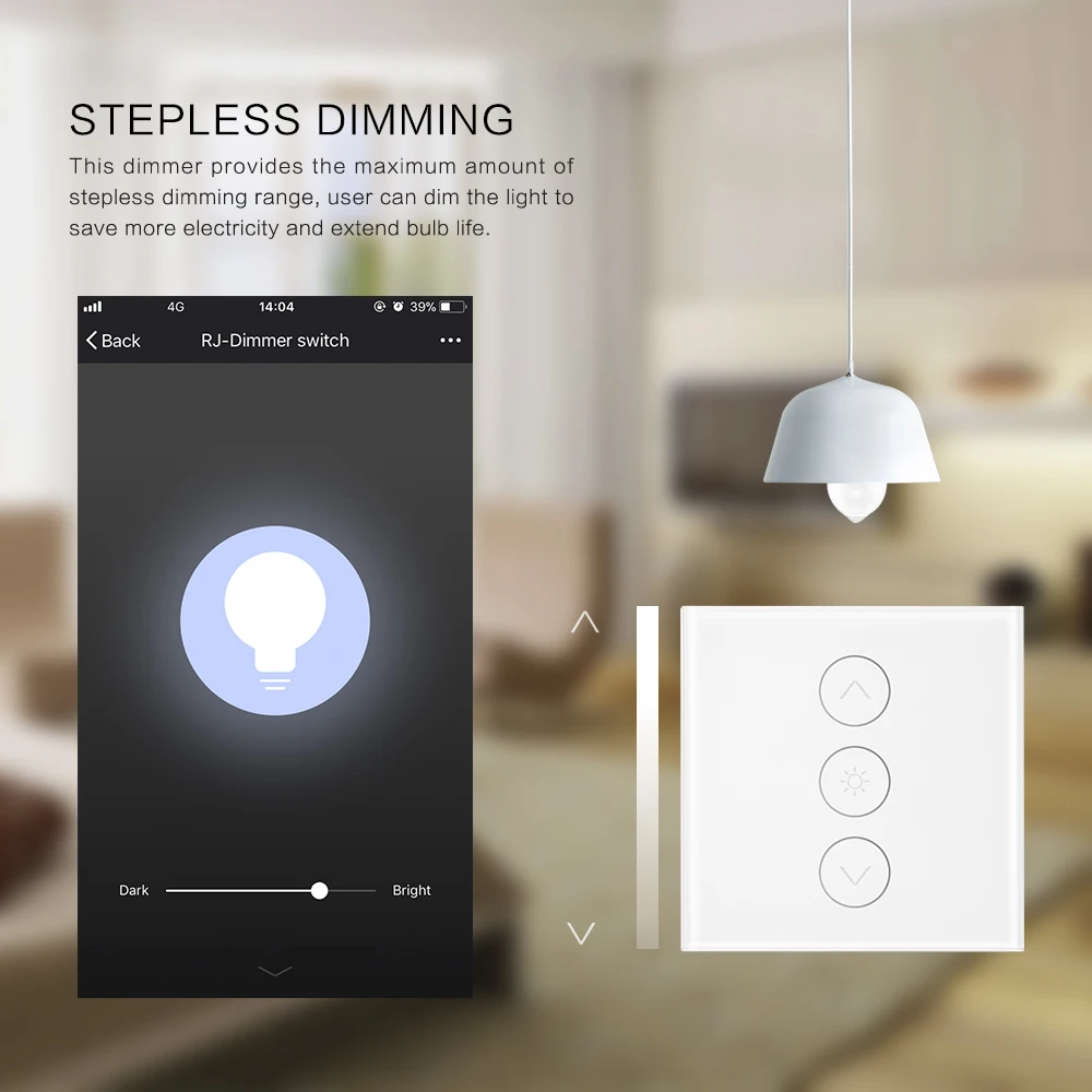 1 шт. настенный сенсорный переключатель с управлением через приложение Alexa Google