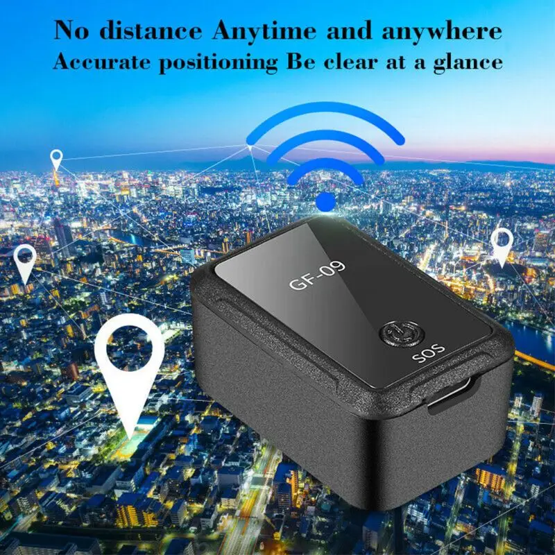 

GF09 GF09 Mini Car APP GPS Locator Adsorption Recording Anti-dropping Device Voice Control Recording Real-time Tracking Tracker
