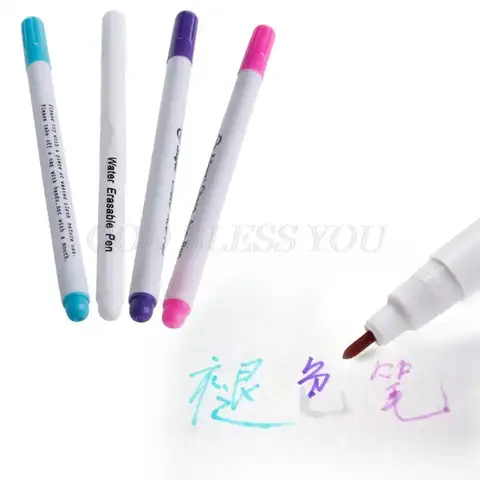 Авто ручка с исчезающими чернилам стираемый водой ручка по ткани маркер инструмент для маркировки NoteTextile Прямая доставка