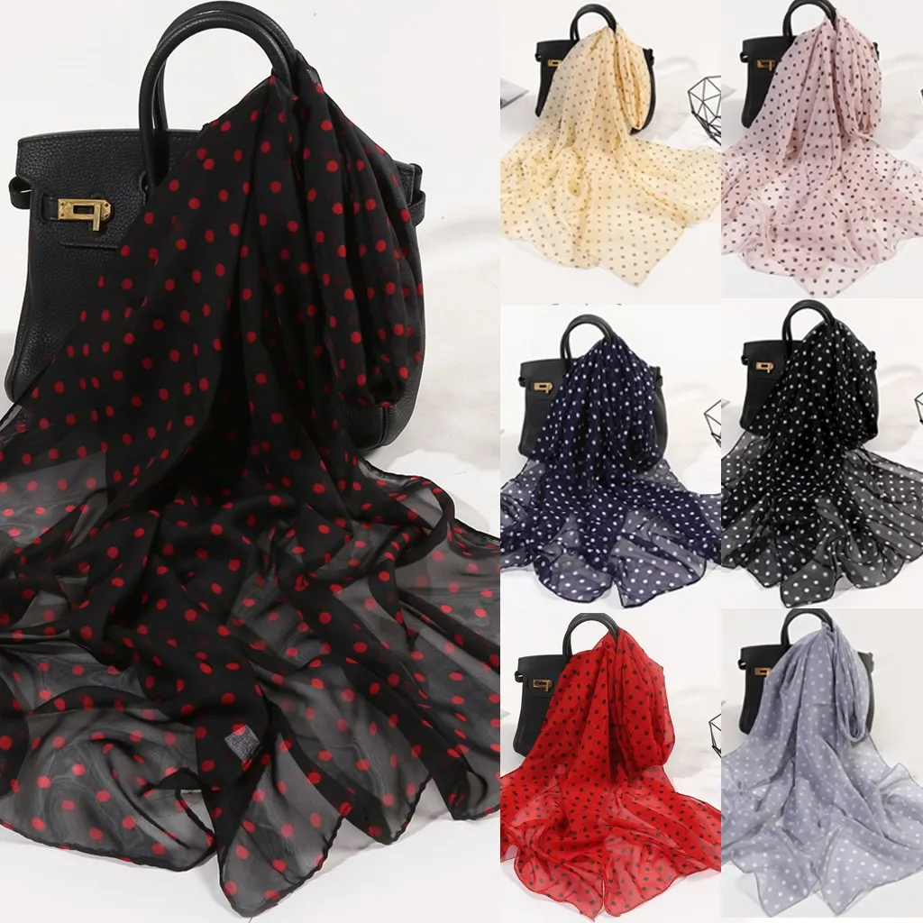 Женский Длинный мягкий шарф 160*50 см с цветочным принтом имитация шелковых шалей