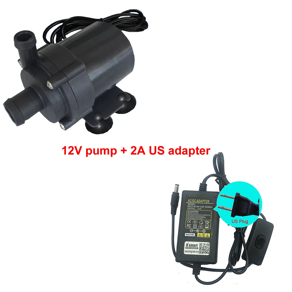 Оптовая продажа 12V 420 900L/H 52 3 4 2 м водяной насос постоянного тока Бесщеточный