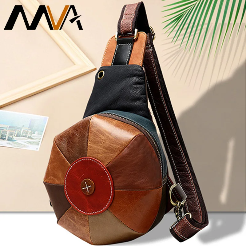 MVA женская сумка через плечо для женщин сумки из натуральной кожи прошитая дизайнерская маленькие женские