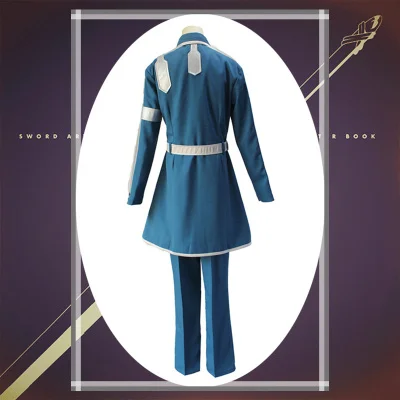 Костюм для косплея из аниме Искусство меча крутая униформа синтез эугео костюм