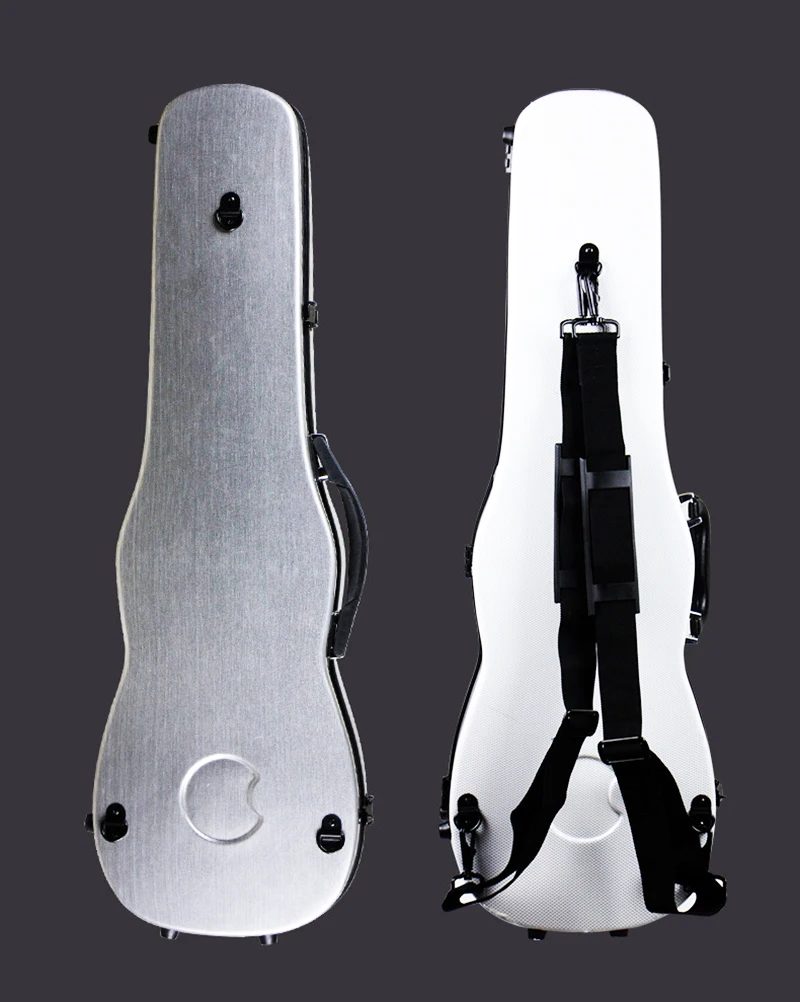 Чехол для скрипки Fastshipping 4/4 3/4 1/2 1/4 из углеродного волокна с двумя плечами легкий