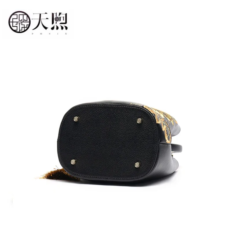 Женская сумка из натуральной кожи 2019 новая модная кожаная через плечо с ручной