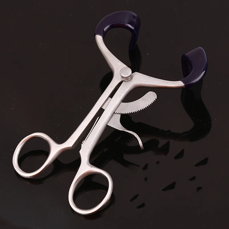 

1pc Dental Mouth Retractor Opener Forcep Tools Stainless Steel Pliers Opening Measuring Forcep Heat Resisting Material