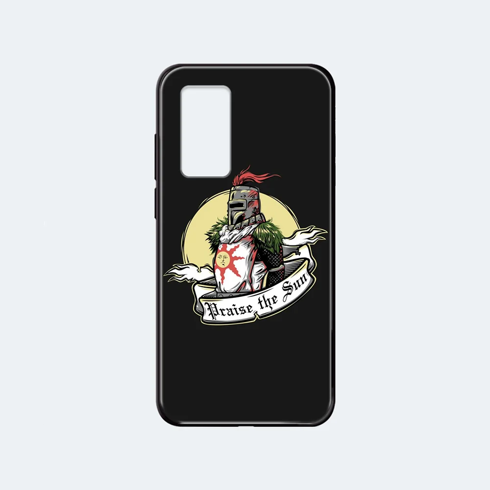 Praise the Sun Dark Souls Phone case cover hull For Huawei nova P Y 2 3 6 7 8 9 10 20 30 I Smart Plus Z Lite Pro II black | Мобильные