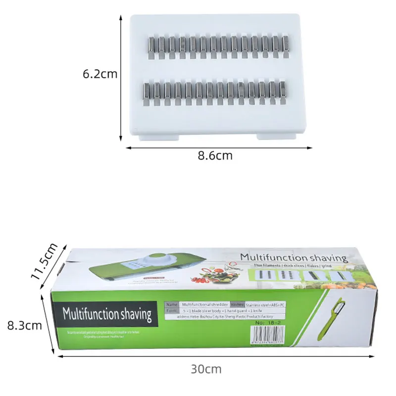 

Vegetable Cutter Grater Kitchen 2 in 1 Vegetable Grater Manual Shredder Radish Potato Shredder Slicer Grater Fruit Peeler