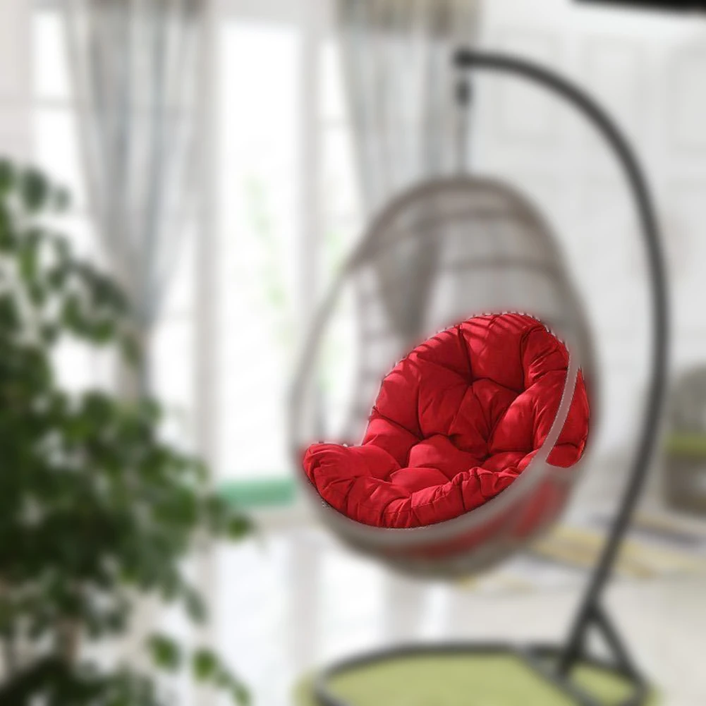 

New Egg Chair mat Swing Hammock Cushion Rocking Chair pillow Cradle Cushion Garden Outdoor Indoor Home Decor Without Swing Chair
