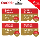 SanDisk карта памяти Micro SD, класс 10, 128 ГБ, 32 ГБ, 64 ГБ