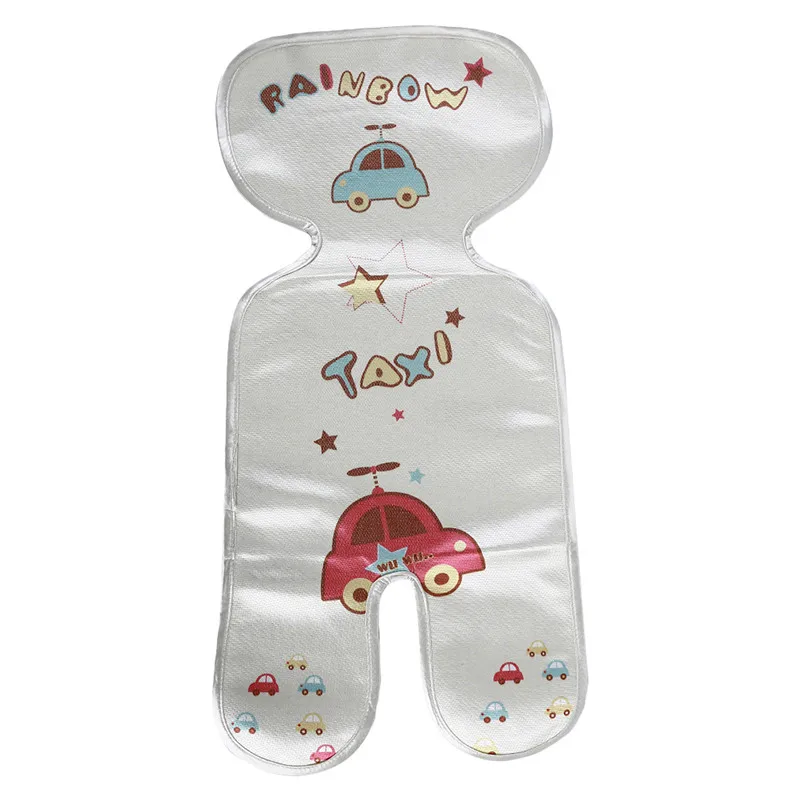 

New Newborn Baby Stroller Mat Summer Cool Infant Rattan Seats for Prams Push chairs Child Kids Folding Breathable Cushion Pad