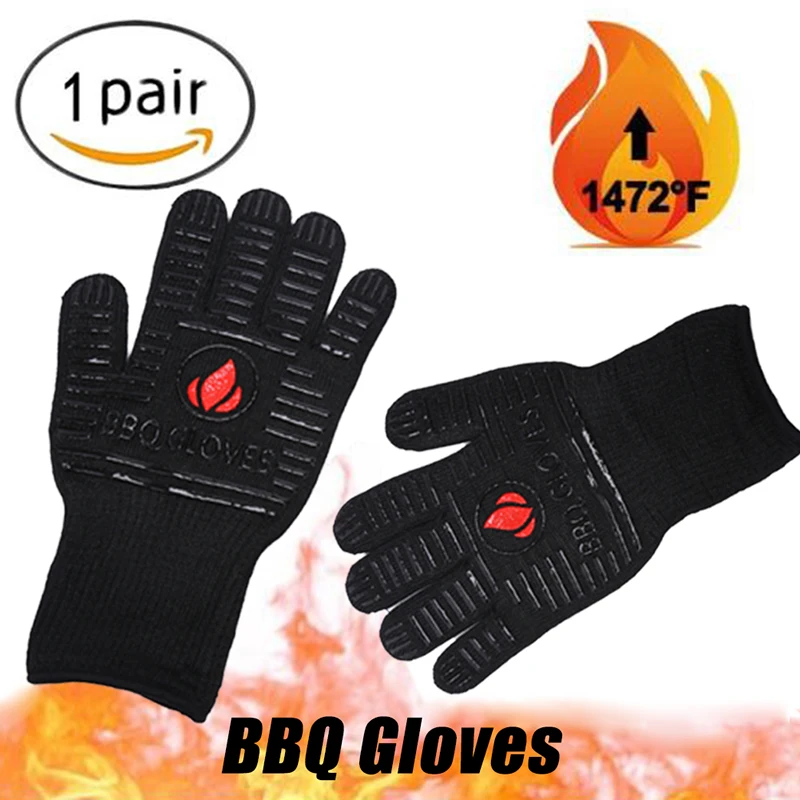 1 пара термостойких перчаток толстые силиконовые перчатки для приготовления