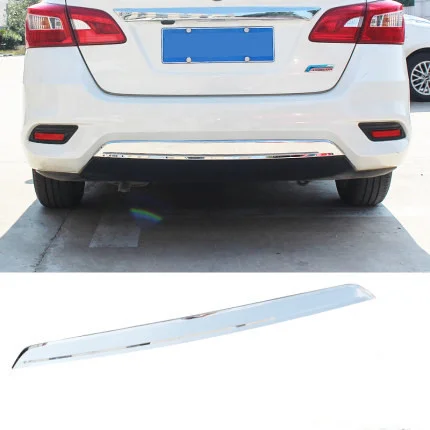 

eOsuns car body collision steel trips doors decoration sills guard protection plates for Nissan sylphy 2012-2019