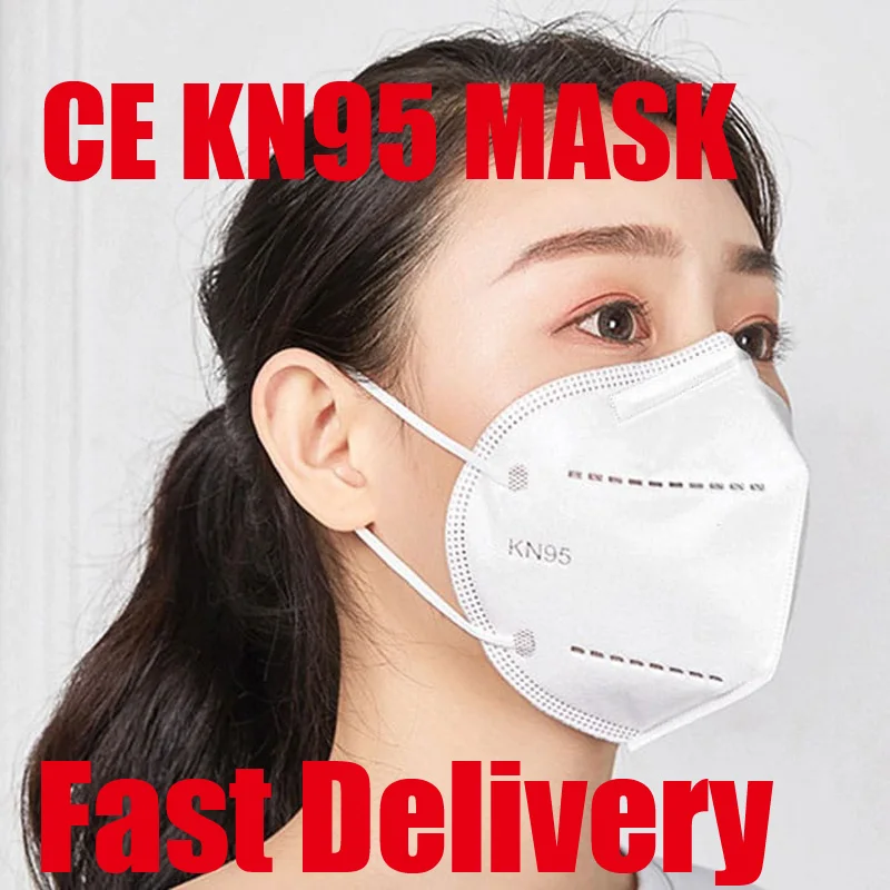 Быстрая доставка FFP2 Mascarillas CE KN95 маска для лица ffp2mask защитная против загрязнения