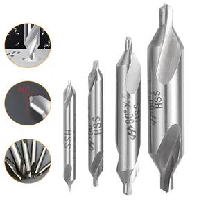 Высокое качество 60 градусов 1 мм2 мм3 мм5 мм HSS комбинированный металлический центровочное сверло биты-аксессуары электрический ручной инструмент для дерева наборы для ухода за кожей