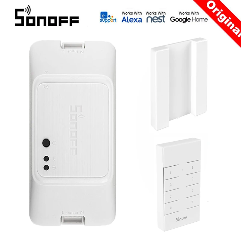 Умный Wifi переключатель SONOFF RFR3 DIY RF 433 с таймером для Управления Модулями домашней