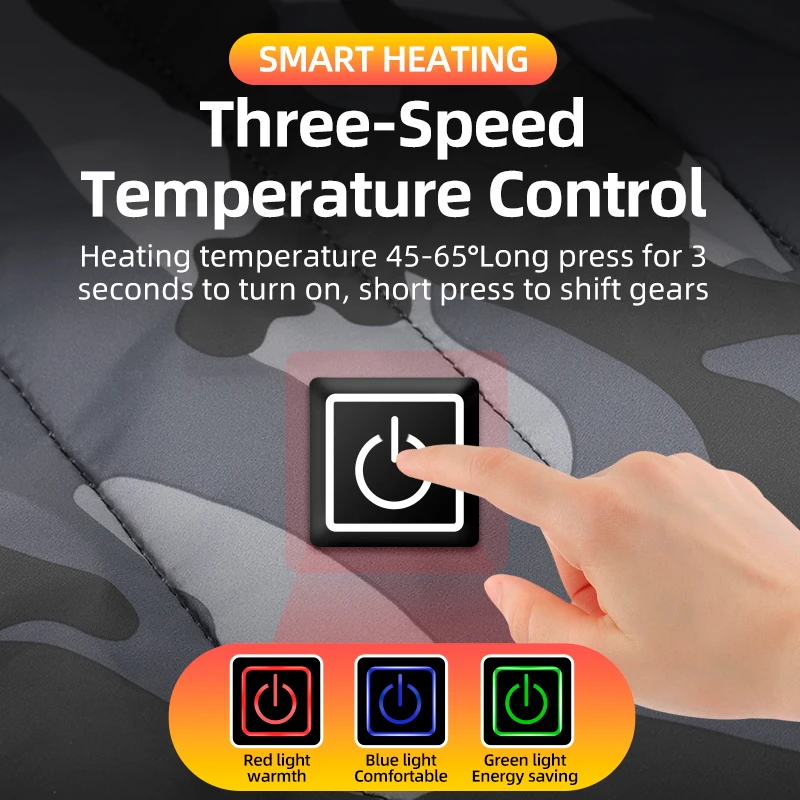 Мужская зимняя куртка ROCKBROS с электроподогревом и USB-портом |