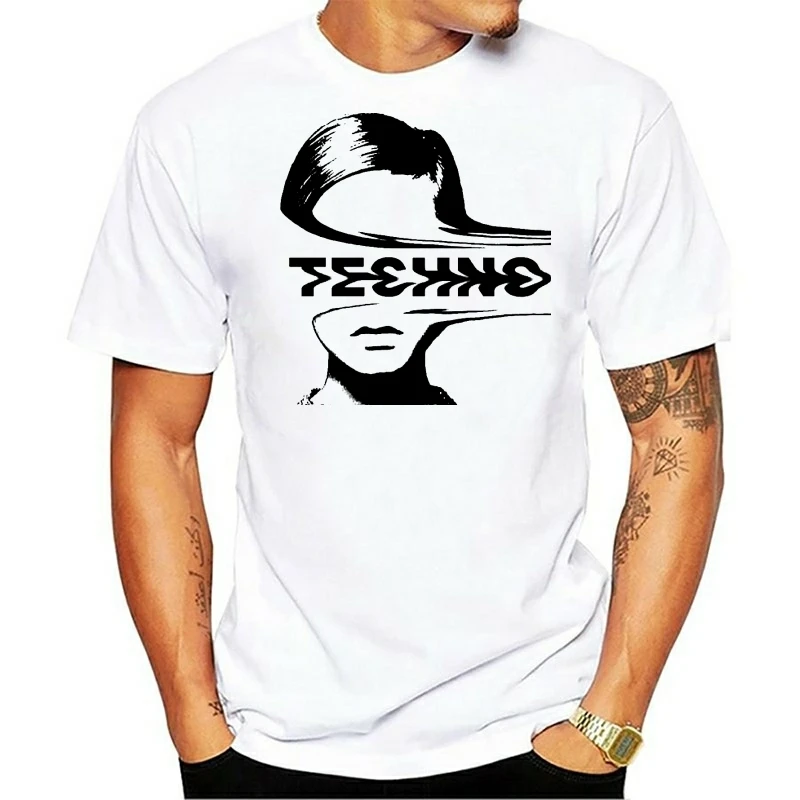 

T Shirt Men Funny tshirt Techno Music Graphic T-Shirt