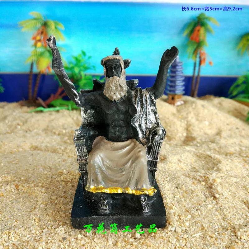 Голова двенадцати богов Древней Греции третье поколение королей Зевс резиновые