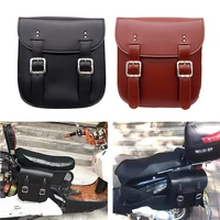 new 2 pcs left right motorbike tail side bags storage tool motorcycle saddle bags large capacity for harley honda