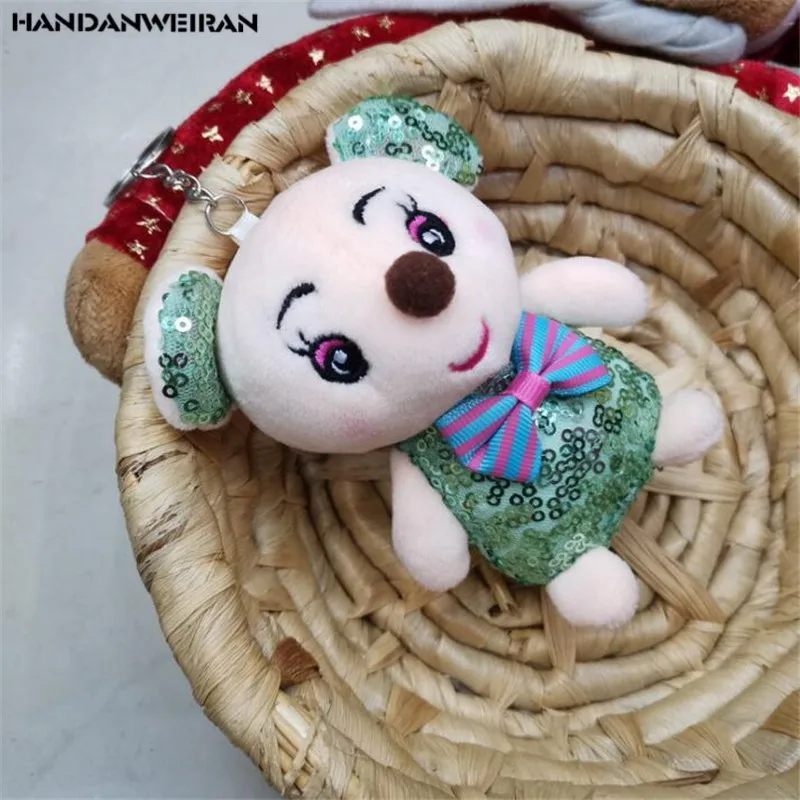 1 шт 2020 новый год талисман крысы осветляющая мышь плюшевая кукла сумка с игрушкой