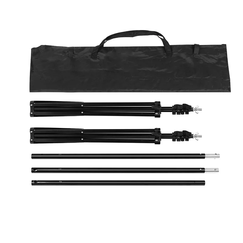 Металлический штатив для фотосъемки 2 м * стойка держатель фона с регулируемой