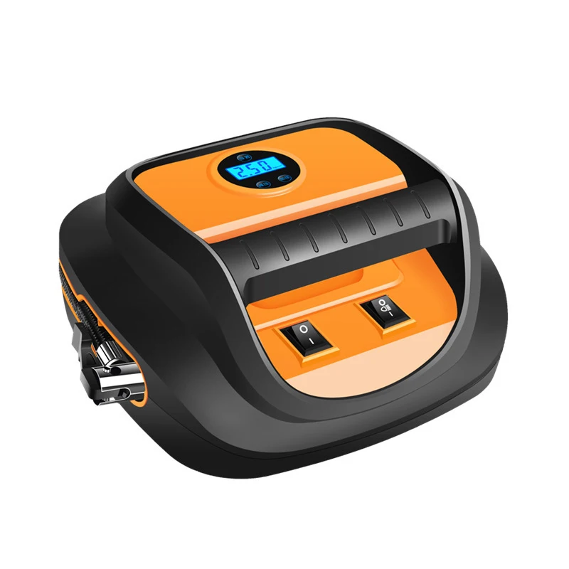 

Car Portable Air Pump 12V Automobile Tire Fast Inflator Mini Electric Auto for Car LED Digital Display Air Compressor