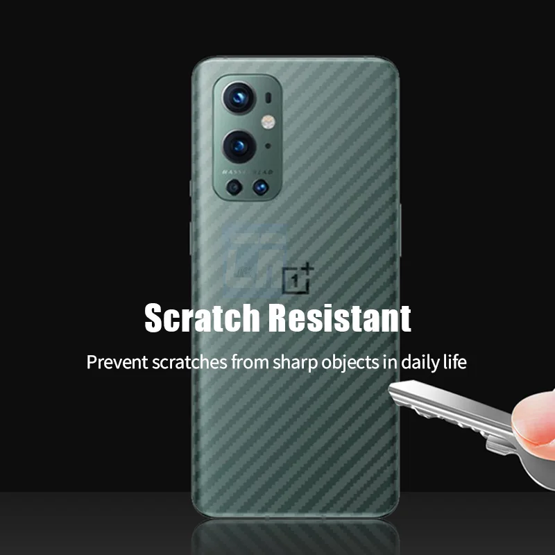 5-10 шт./лот матовая задняя мягкая пленка из углеродного волокна для OnePlus 9 Pro 9RT 9R 8 8T