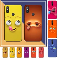 toplbpcs cute funny face phone case for redmi note 7 8 9 6 5 4 x pro 8t 5a