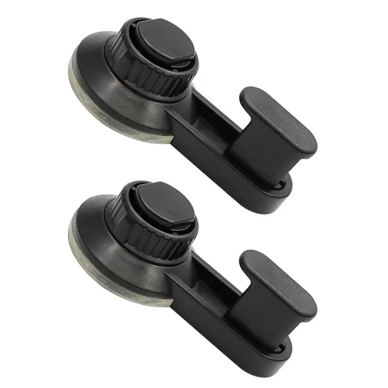 

2021 2 Pcs Strong Vacuum Suction Cup Hooks Removable Reusable Coat Hooks Towel Bath Robe Hangers Home Kitchen Accessories