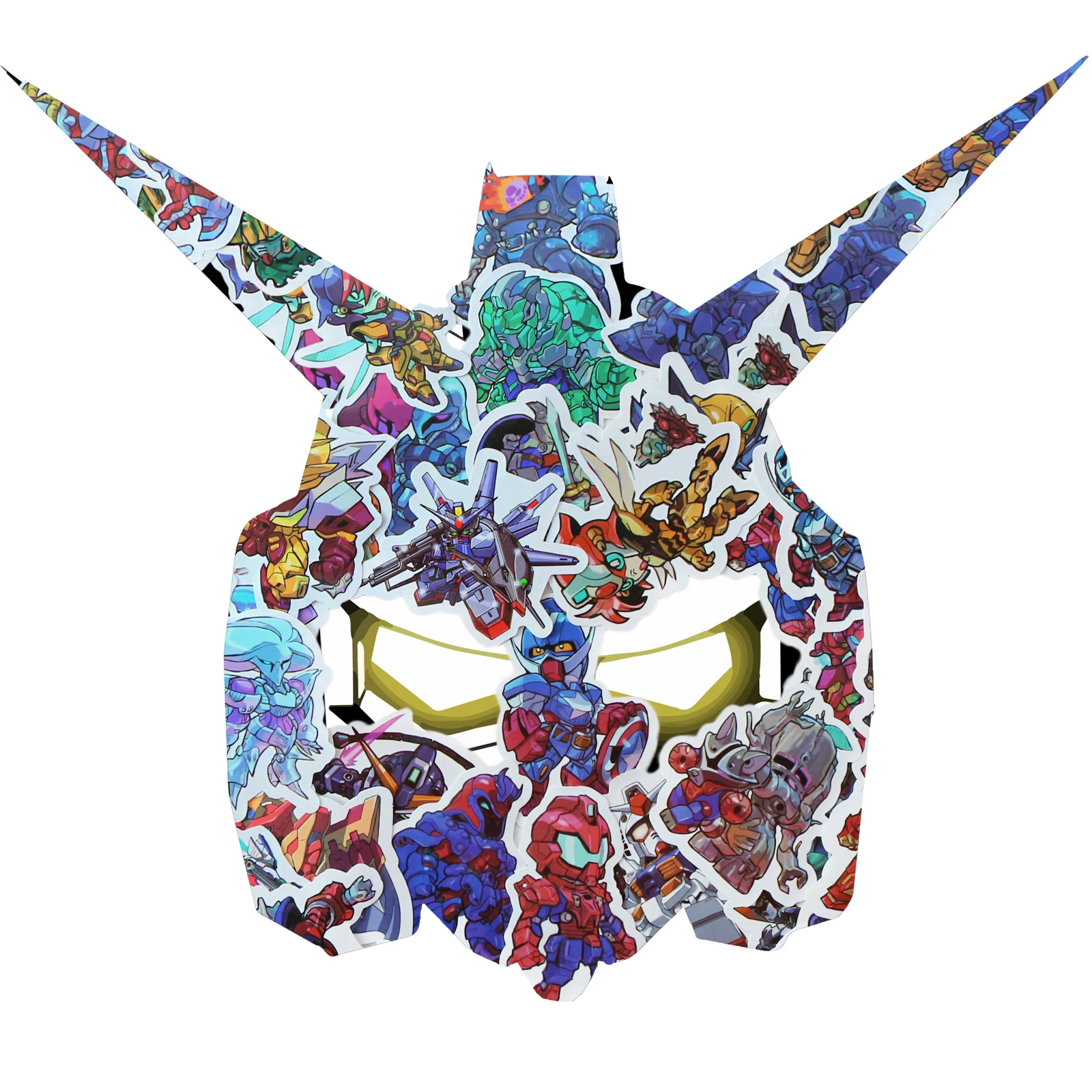 Наклейки JDM 52 шт./лот супергерои наклейки для косплея бутылки с водой автомобиля